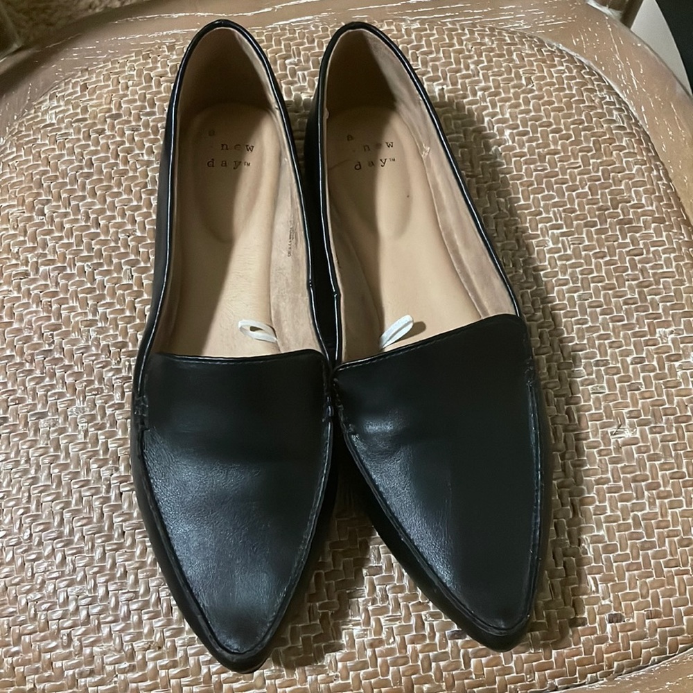 A New Day black flats purchased at target. Size 6.5. EUC.